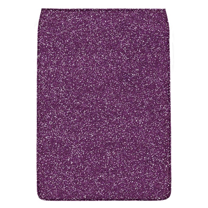 Purple Colorful Glitter Texture Pattern Flap Covers (S) 