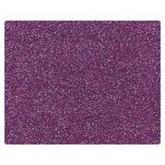 Purple Colorful Glitter Texture Pattern Double Sided Flano Blanket (medium) 