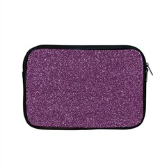 Purple Colorful Glitter Texture Pattern Apple Macbook Pro 15  Zipper Case by paulaoliveiradesign