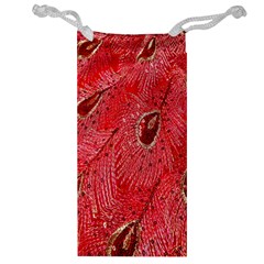 Red Peacock Floral Embroidered Long Qipao Traditional Chinese Cheongsam Mandarin Jewelry Bag by BangZart