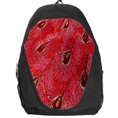 Red Peacock Floral Embroidered Long Qipao Traditional Chinese Cheongsam Mandarin Backpack Bag by BangZart