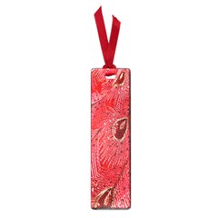 Red Peacock Floral Embroidered Long Qipao Traditional Chinese Cheongsam Mandarin Small Book Marks by BangZart