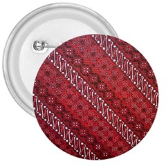 Red Batik Background Vector 3  Buttons by BangZart