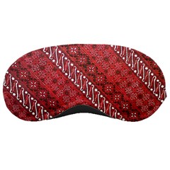 Red Batik Background Vector Sleeping Masks by BangZart