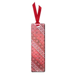 Red Batik Background Vector Small Book Marks by BangZart