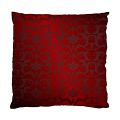 Red Dark Vintage Pattern Standard Cushion Case (two Sides) by BangZart