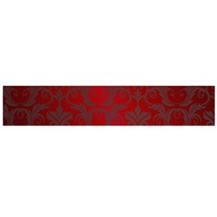 Red Dark Vintage Pattern Flano Scarf (large) by BangZart