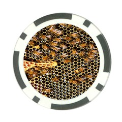 Queen Cup Honeycomb Honey Bee Poker Chip Card Guard (10 Pack) by BangZart