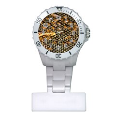 Queen Cup Honeycomb Honey Bee Plastic Nurses Watch by BangZart