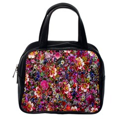 Psychedelic Flower Classic Handbags (one Side) by BangZart