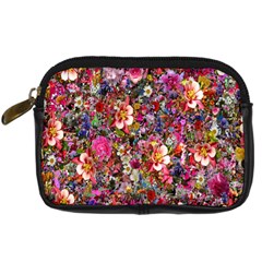 Psychedelic Flower Digital Camera Cases by BangZart