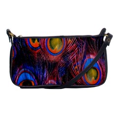 Pretty Peacock Feather Shoulder Clutch Bags by BangZart