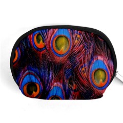 Pretty Peacock Feather Accessory Pouches (medium)  by BangZart