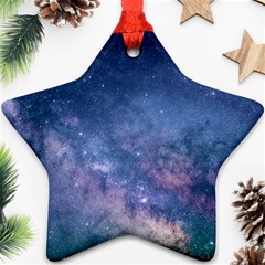 Galaxy Nebula Astro Stars Space Ornament (star) by paulaoliveiradesign