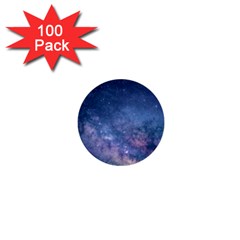 Galaxy Nebula Astro Stars Space 1  Mini Buttons (100 Pack)  by paulaoliveiradesign