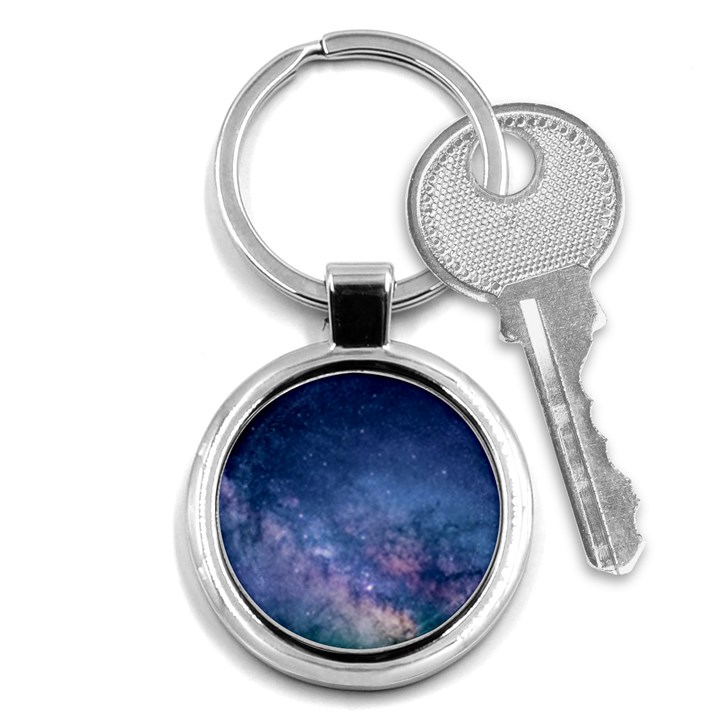 Galaxy Nebula Astro Stars Space Key Chains (Round) 