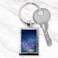 Galaxy Nebula Astro Stars Space Key Chains (rectangle)  by paulaoliveiradesign