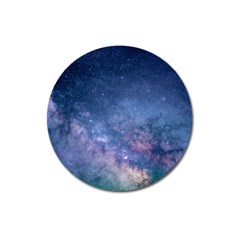 Galaxy Nebula Astro Stars Space Magnet 3  (round)