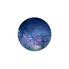 Galaxy Nebula Astro Stars Space Golf Ball Marker (4 Pack) by paulaoliveiradesign