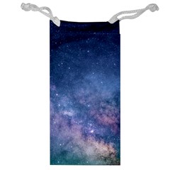 Galaxy Nebula Astro Stars Space Jewelry Bag by paulaoliveiradesign