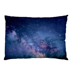 Galaxy Nebula Astro Stars Space Pillow Case by paulaoliveiradesign