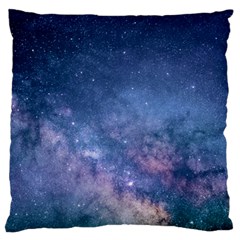 Galaxy Nebula Astro Stars Space Large Cushion Case (two Sides) by paulaoliveiradesign