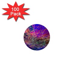 Poetic Cosmos Of The Breath 1  Mini Buttons (100 Pack)  by BangZart