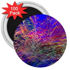 Poetic Cosmos Of The Breath 3  Magnets (100 Pack) by BangZart