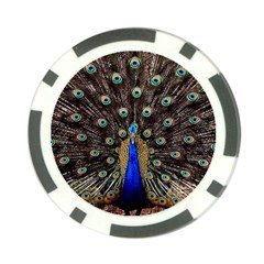 Peacock Poker Chip Card Guard (10 Pack) by BangZart