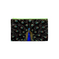 Peacock Cosmetic Bag (xs) by BangZart