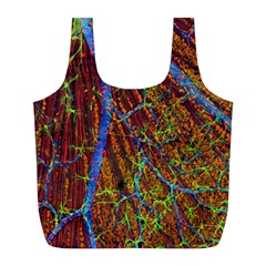 Neurobiology Full Print Recycle Bags (l)  by BangZart