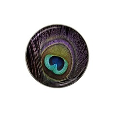 Peacock Feather Hat Clip Ball Marker by BangZart