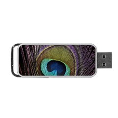 Peacock Feather Portable Usb Flash (one Side) by BangZart