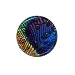 Peacock Feather Retina Mac Hat Clip Ball Marker (4 Pack) by BangZart