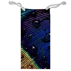 Peacock Feather Retina Mac Jewelry Bag by BangZart