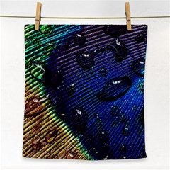 Peacock Feather Retina Mac Face Towel by BangZart