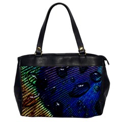 Peacock Feather Retina Mac Office Handbags by BangZart