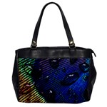 Peacock Feather Retina Mac Office Handbags Front