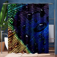 Peacock Feather Retina Mac Shower Curtain 60  X 72  (medium)  by BangZart