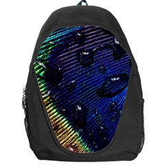 Peacock Feather Retina Mac Backpack Bag by BangZart