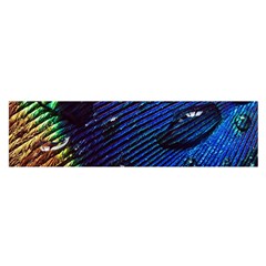 Peacock Feather Retina Mac Satin Scarf (oblong) by BangZart