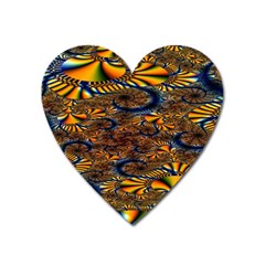 Pattern Bright Heart Magnet