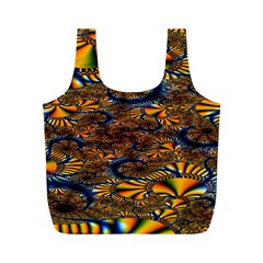 Pattern Bright Full Print Recycle Bags (m)  by BangZart