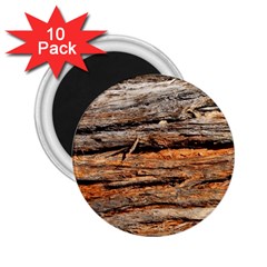 Natural Wood Texture 2 25  Magnets (10 Pack)  by BangZart