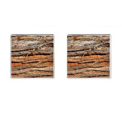 Natural Wood Texture Cufflinks (square) by BangZart