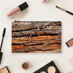 Natural Wood Texture Cosmetic Bag (medium)  by BangZart