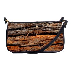 Natural Wood Texture Shoulder Clutch Bags by BangZart