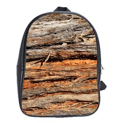 Natural Wood Texture School Bags (xl)  by BangZart