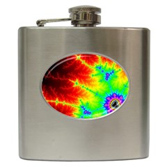 Misc Fractals Hip Flask (6 Oz) by BangZart