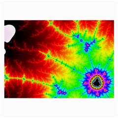 Misc Fractals Large Glasses Cloth (2-side) by BangZart